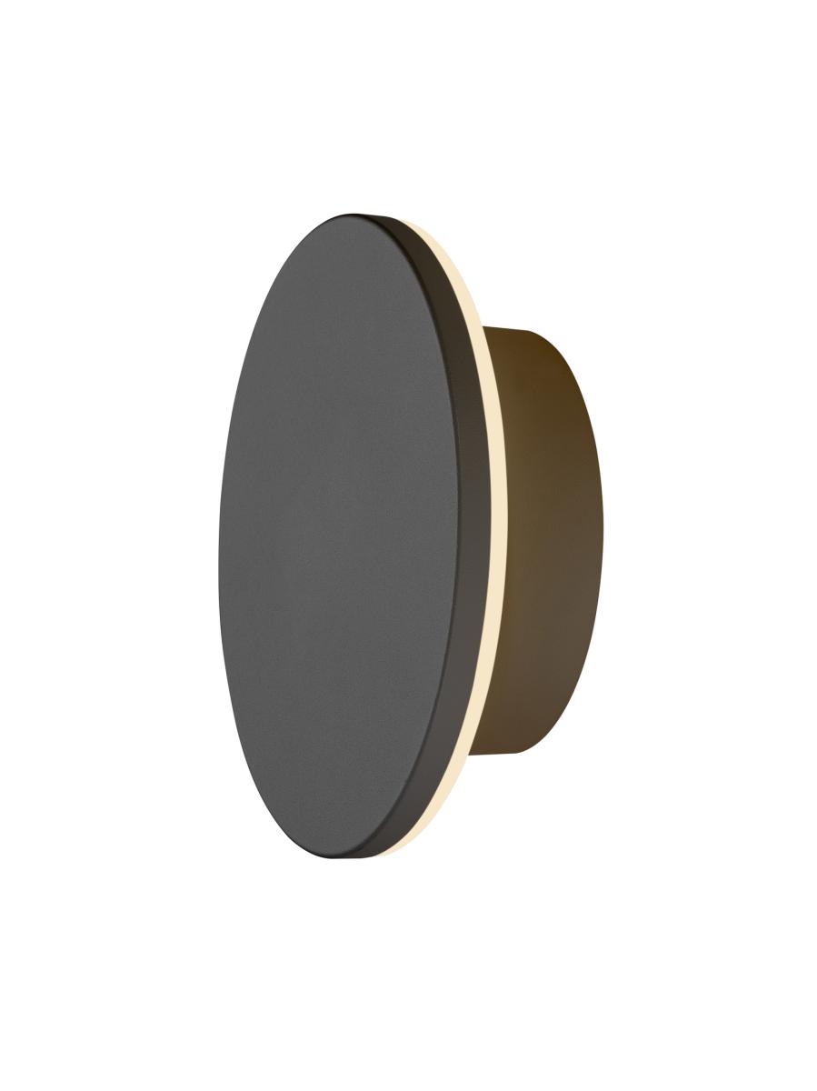 SLV - D RING S, wandlamp, FASE, 2700/3000 K, FASE, IP65, zwart - 1007911
