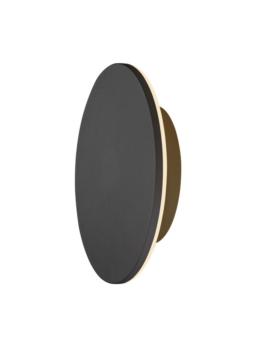 SLV - D RING M, wandlamp, FASE, 2700/3000 K, FASE, IP65, zwart - 1007913