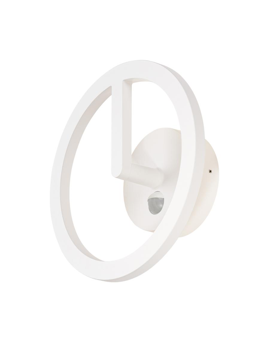 SLV - Q RING, wandlamp, sensor, 3000 K, IP54, wit - 1007917