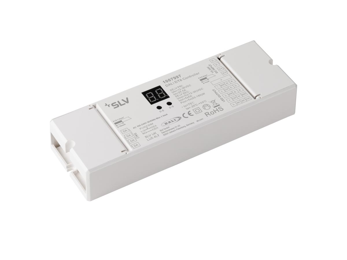 SLV - Controller, 24V ledstrip, DALI, DT8, 5 kanaals - 1007997