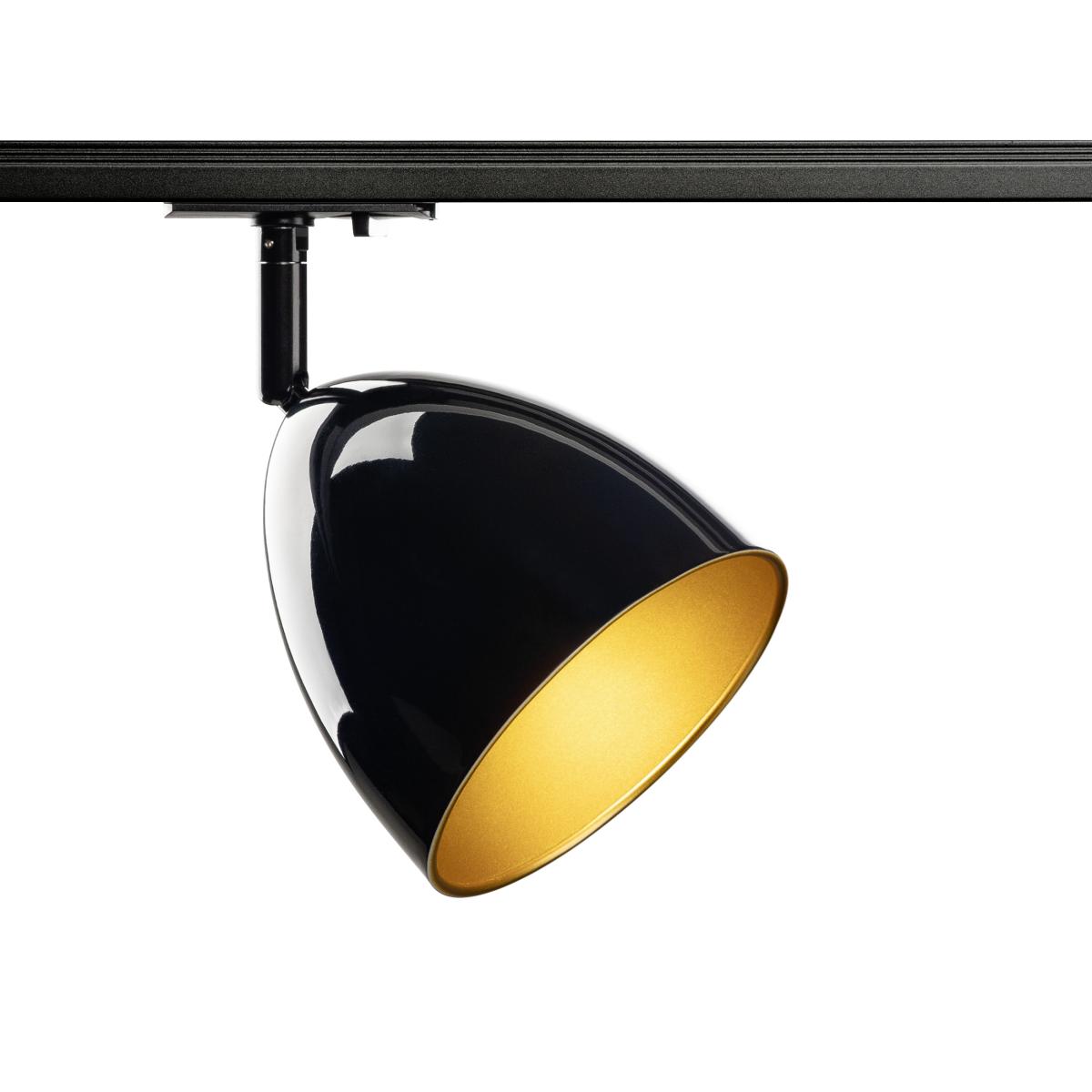 SLV - PARA CONE 14, 1 fasensysteem verlichting, GU10, zwart/goud - 1008052