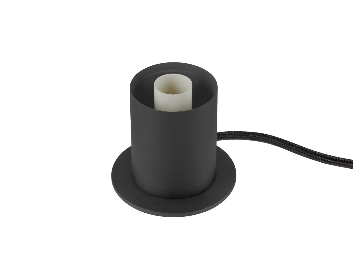 SLV - VARYT, tafellamp, rond, 1x max. 6 W, E14, zwart - 1008109