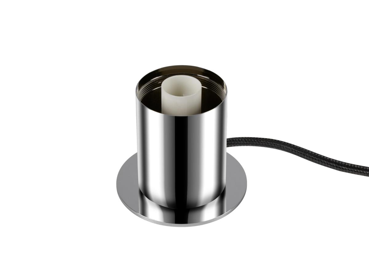 SLV - VARYT, tafellamp, rond, 1x max. 6 W, E14, chroom - 1008111