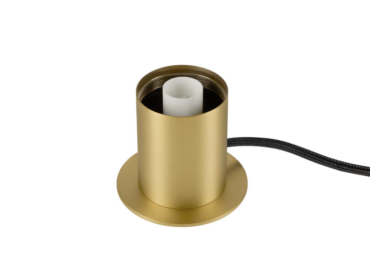 SLV - VARYT, tafellamp, rond, 1x max. 6 W, E14, messing - 1008112
