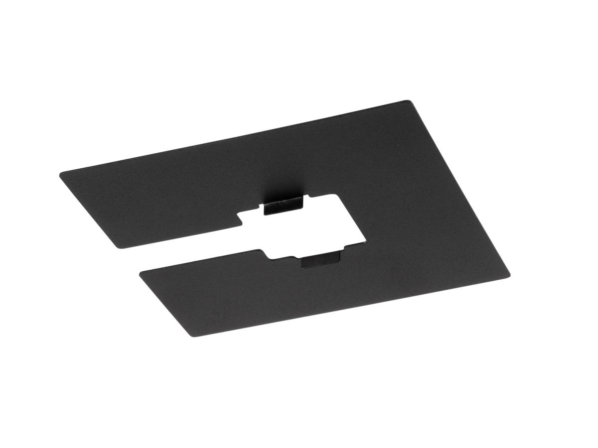 SLV - 1~ SYSTEM, afdekking, L: 10 B: 10 cm, zwart - 1008149