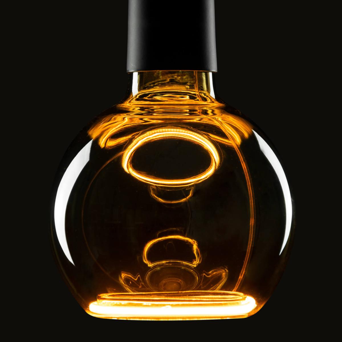 SLV - LED Floating Globe 125, ledarmatuur, smokey black, E27 - 1008155