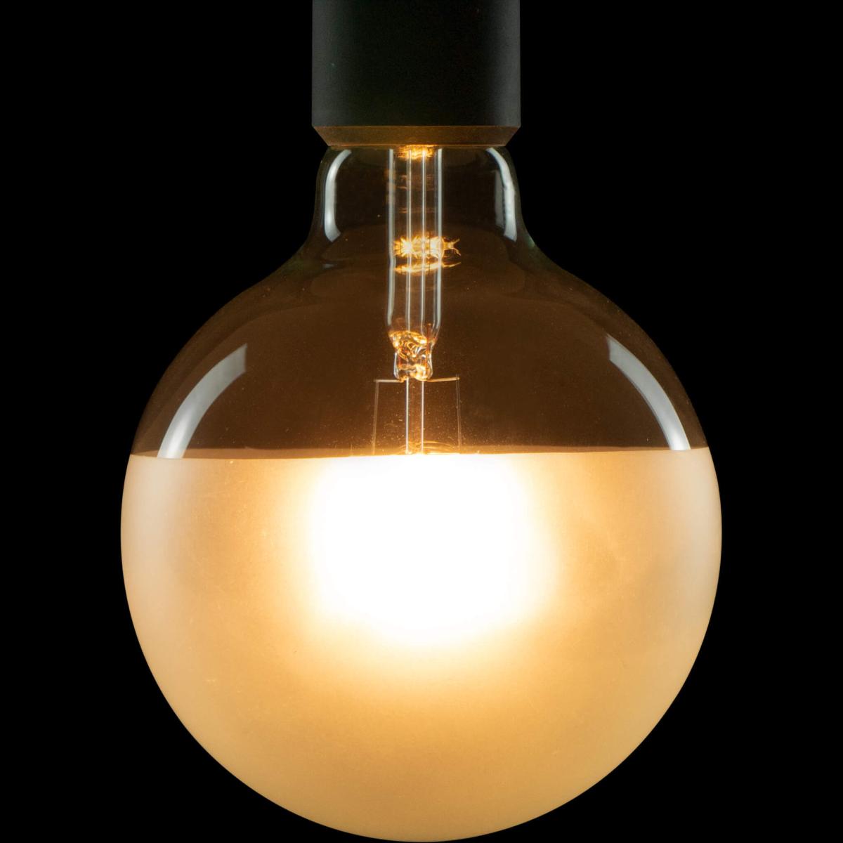 SLV - LED Globe 125 Half Moon, ledarmatuur, E27, PHASE, 7 W - 1008157