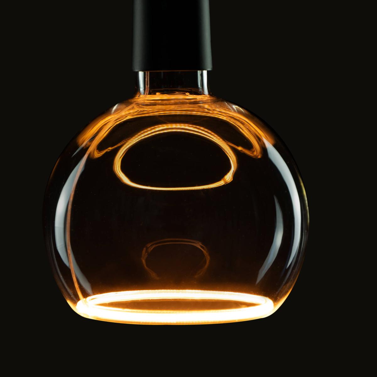 SLV - LED Floating Globe 150, ledarmatuur, smokey black, E27 - 1008163