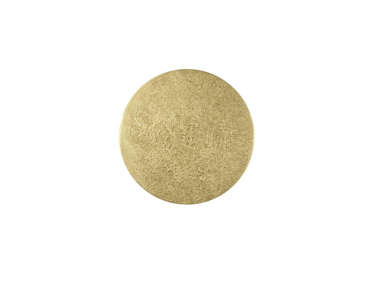 SLV - MANA 40 lampenkap, rond, moon structure, H: 2,2 cm, goud - 1008205