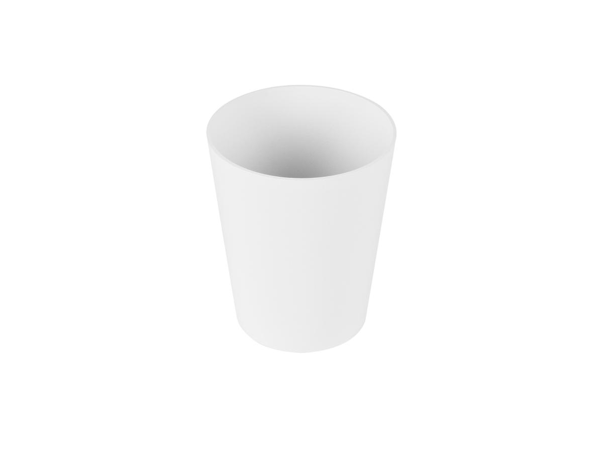 SLV - PURI 2.0 Cone, lampenkap, H: 6,5 cm, wit - 1008218