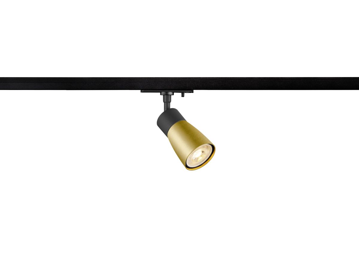 SLV - PURI 2.0 Dome, 1~ Spot, GU10, 1x max. 6 W, zwart/goud - 1008251