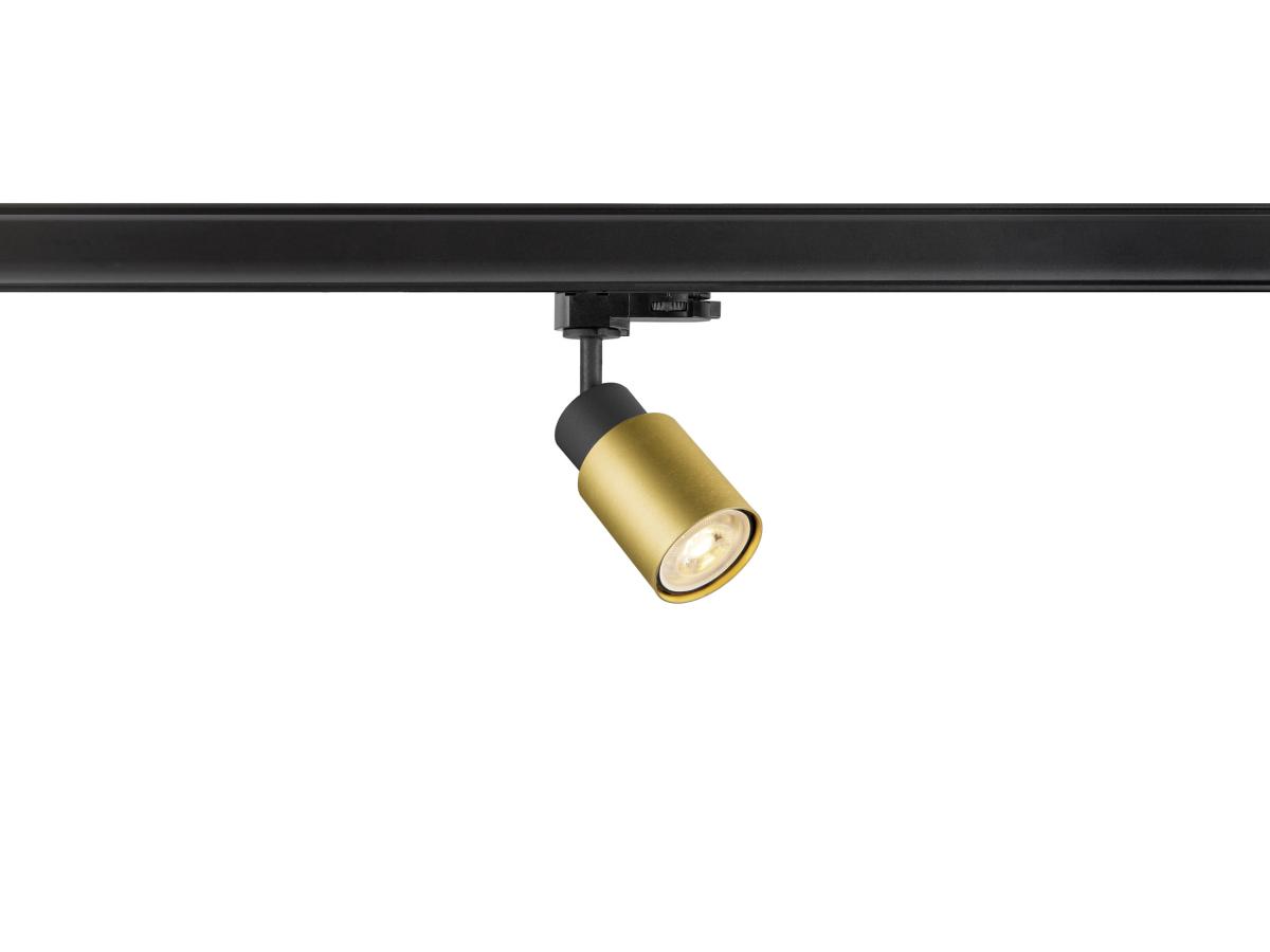SLV - PURI 2.0 Tube, 3~ Spot, GU10, 1x max. 6 W, zwart/goud - 1008267