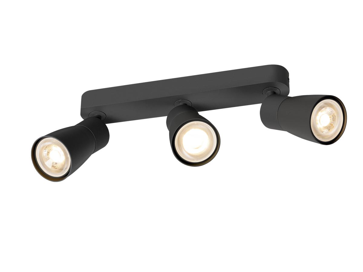 SLV - PURI 2.0 Dome, wand en plafondopbouwarmatuur, lang, 3x - 1008328