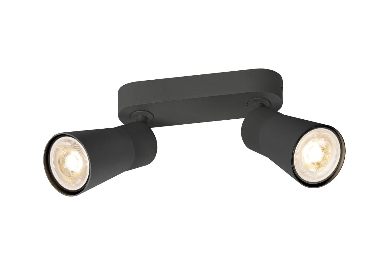 SLV - PURI 2.0 Cone, wand en plafondopbouwarmatuur, lang, 2x - 1008365