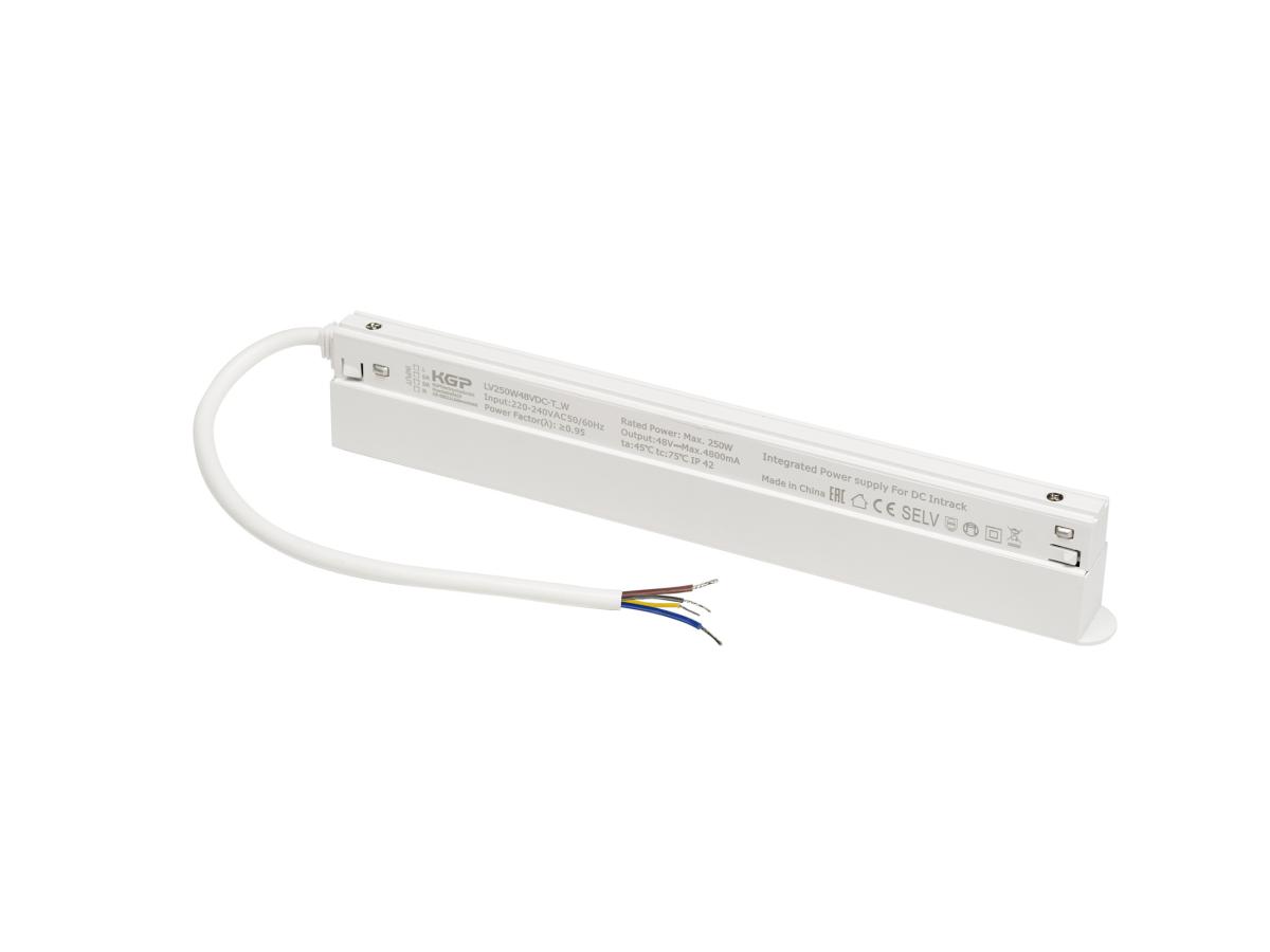 SLV - 48 V SYSTEEM, Intrack LED driver, 48 V DC, 250 W, incl. - 1009001