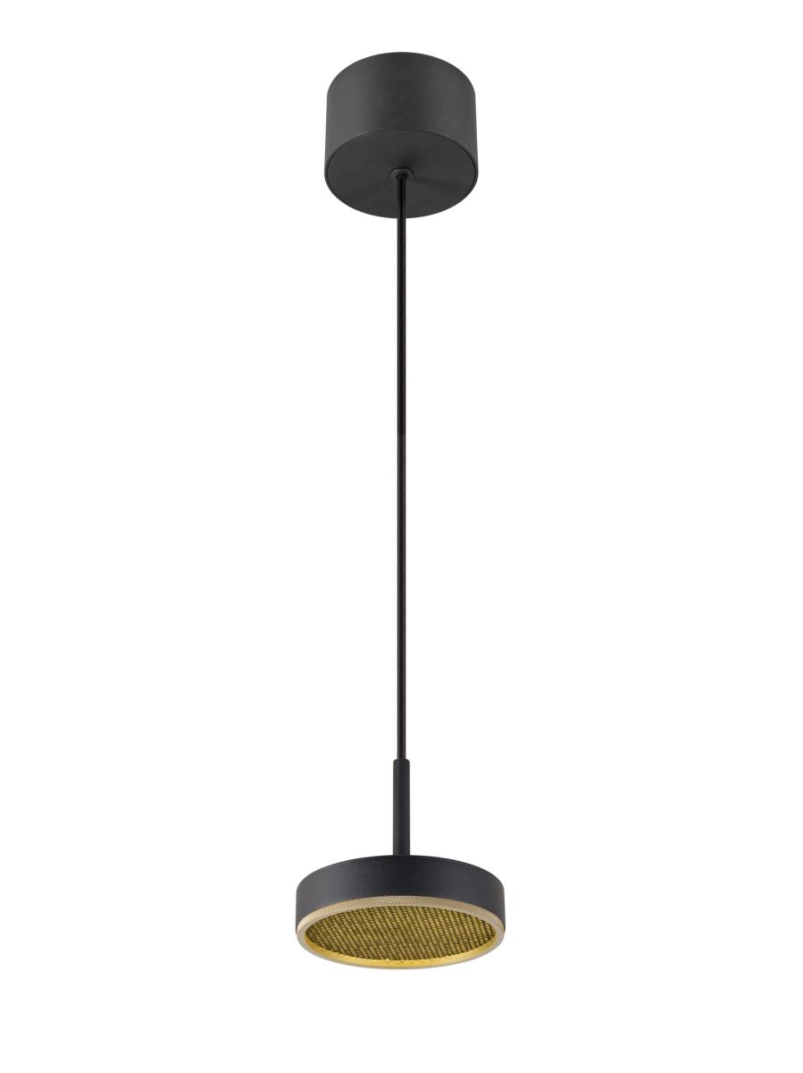 SLV - GRIP! FLAT, pendelarmatuur, FASE, 2700/3000 K, zwart / goud - 1009014