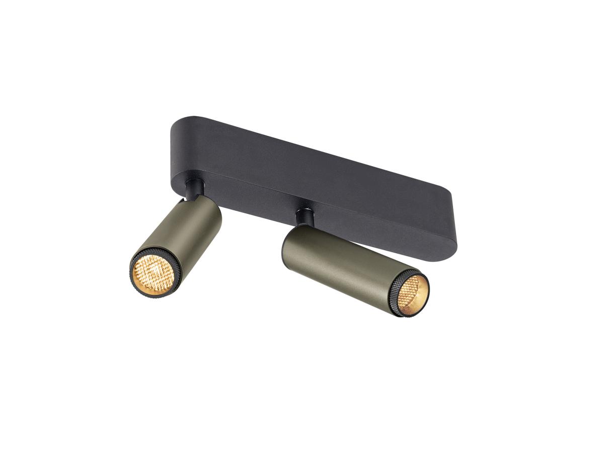SLV - GRIP! S, plafondopbouwarmatuur, double, FASE, 2700 K, 21 - 1009048