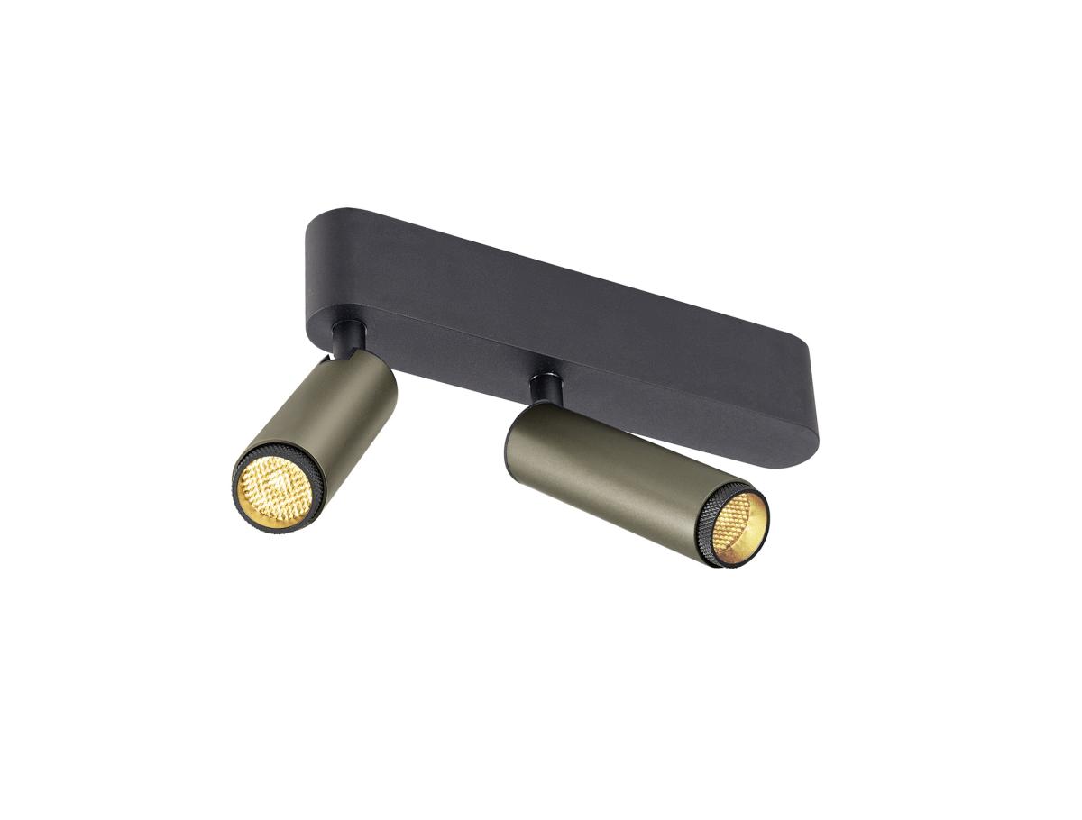SLV - GRIP! S, plafondopbouwarmatuur, double, FASE, 3000 K, 21 - 1009049