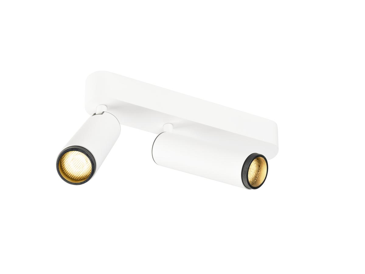 SLV - GRIP! M, plafondopbouwarmatuur, double, FASE, 3000K, 28W - 1009077