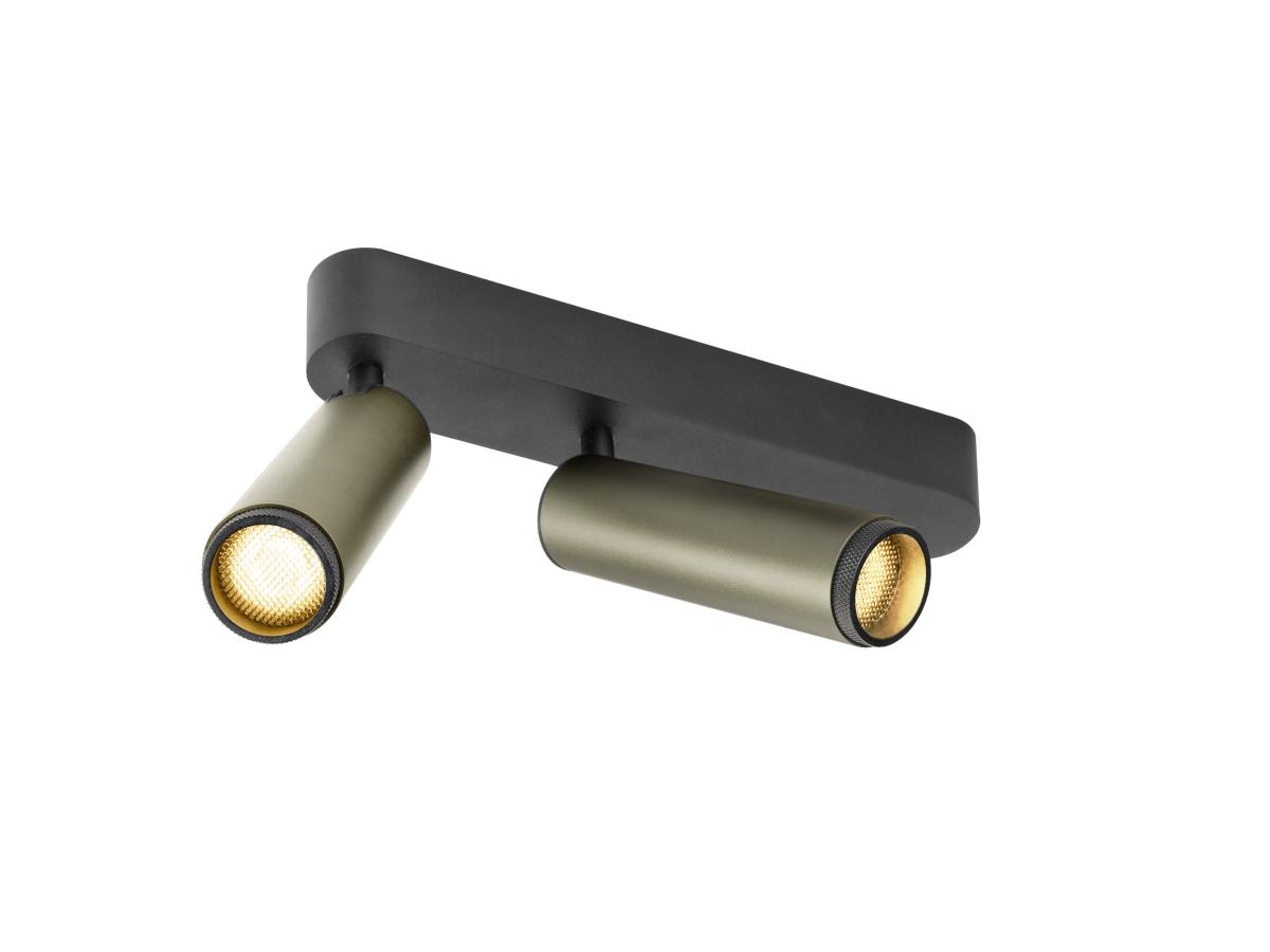 SLV - GRIP! M, plafondopbouwarmatuur, double, FASE, 3000K, 28W - 1009081