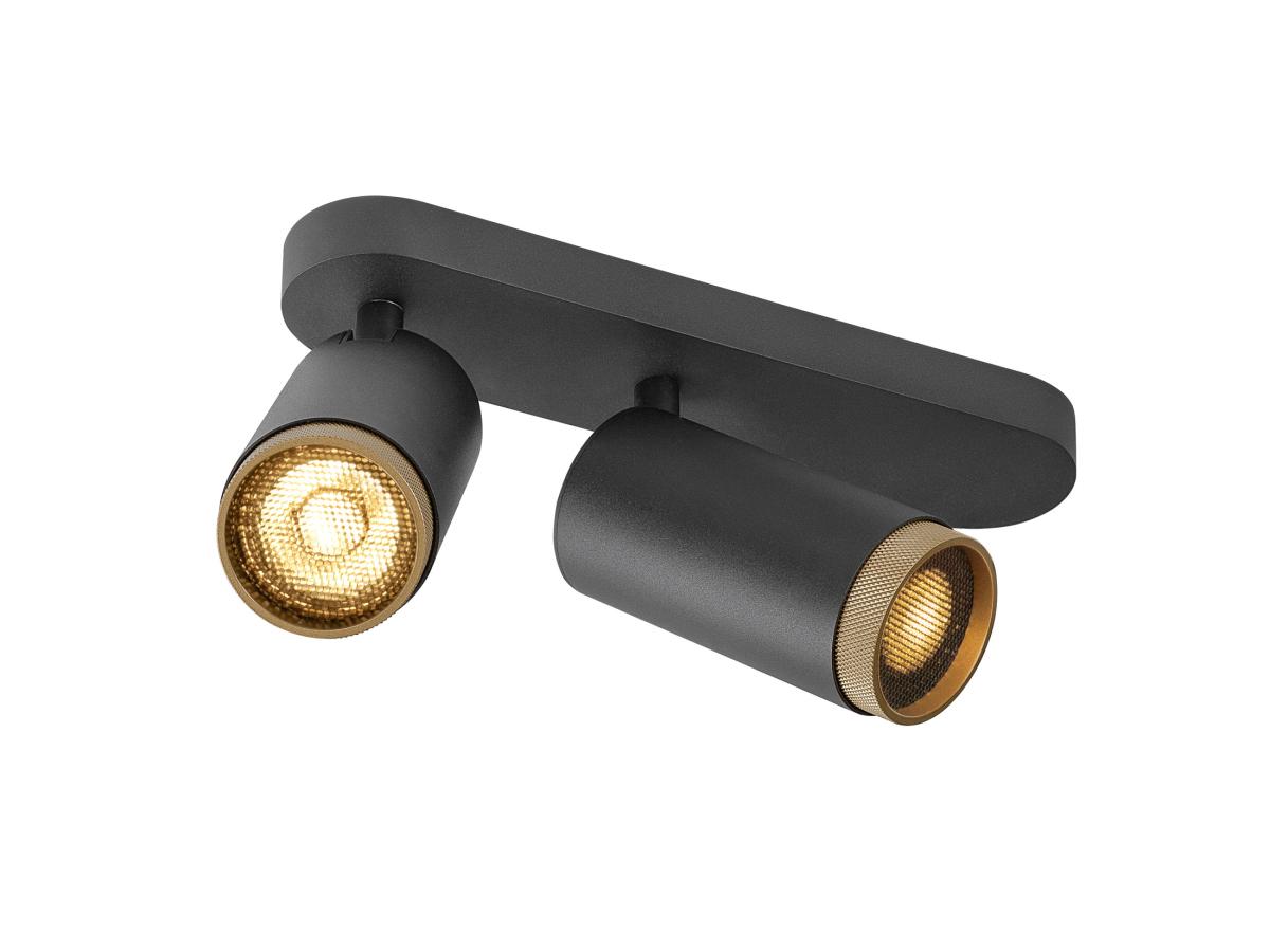 SLV - GRIP! L, SPOT CL, double, QPAR51, plafondopbouwarmatuur - 1009097