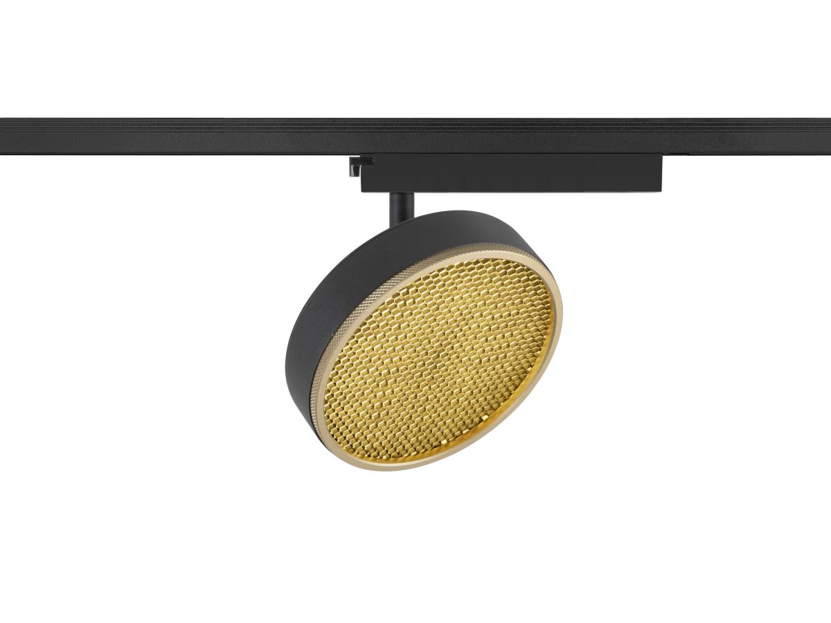 SLV - GRIP! FLAT, 1~spot, FASE, rond, 2700/3000 K, 16 W, zwart / - 1009131
