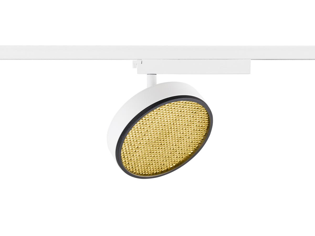 SLV - GRIP! FLAT, 1~spot, FASE, rond, 2700/3000 K, 16 W, wit/zwart - 1009132