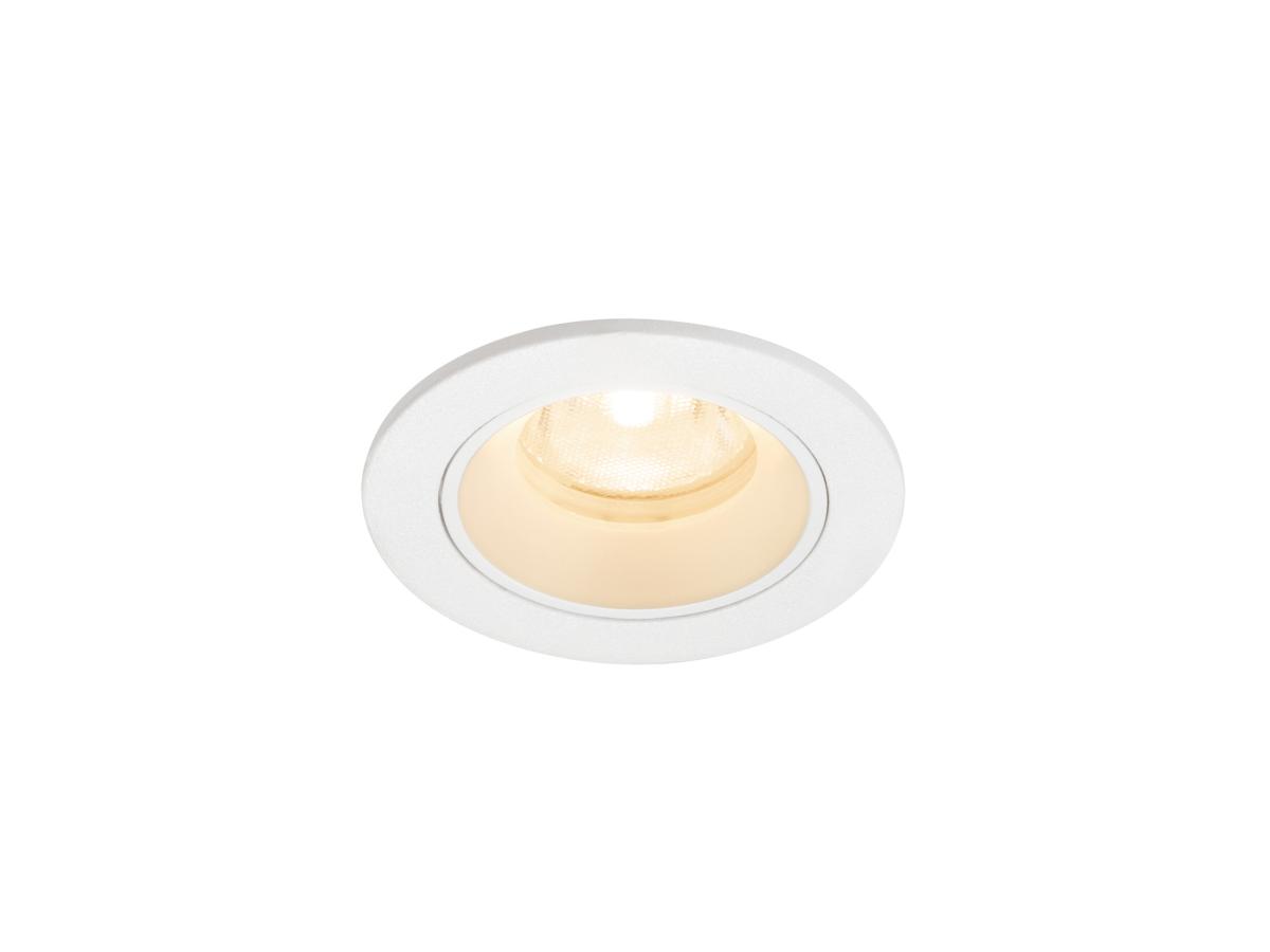 SLV - NUMINOS® XS, plafondinbouwarmatuur 2700K, 40°, IP20, rond - 1009284