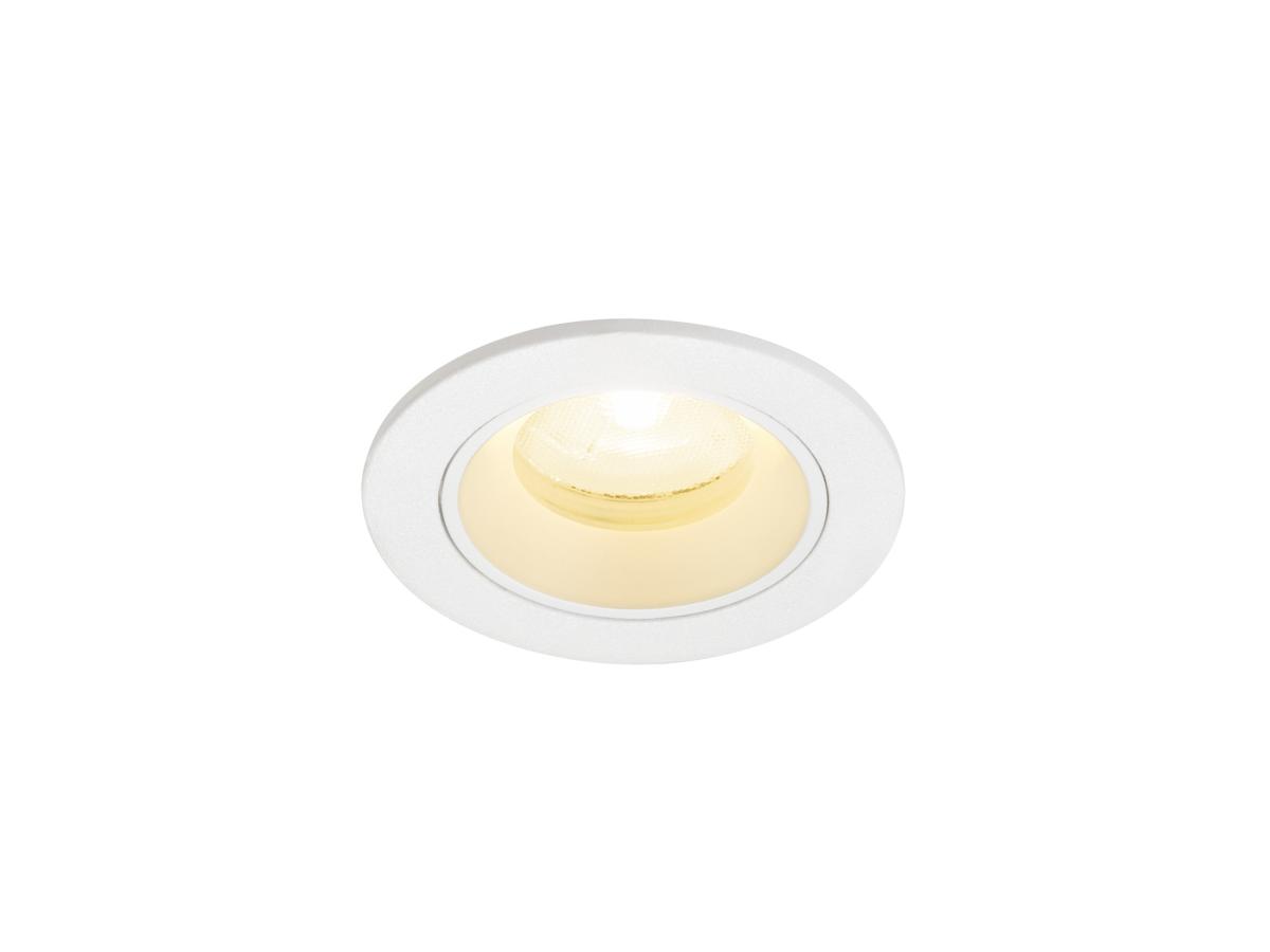 SLV - NUMINOS® XS, plafondinbouwarmatuur 3000K, 20°, IP20, rond - 1009299