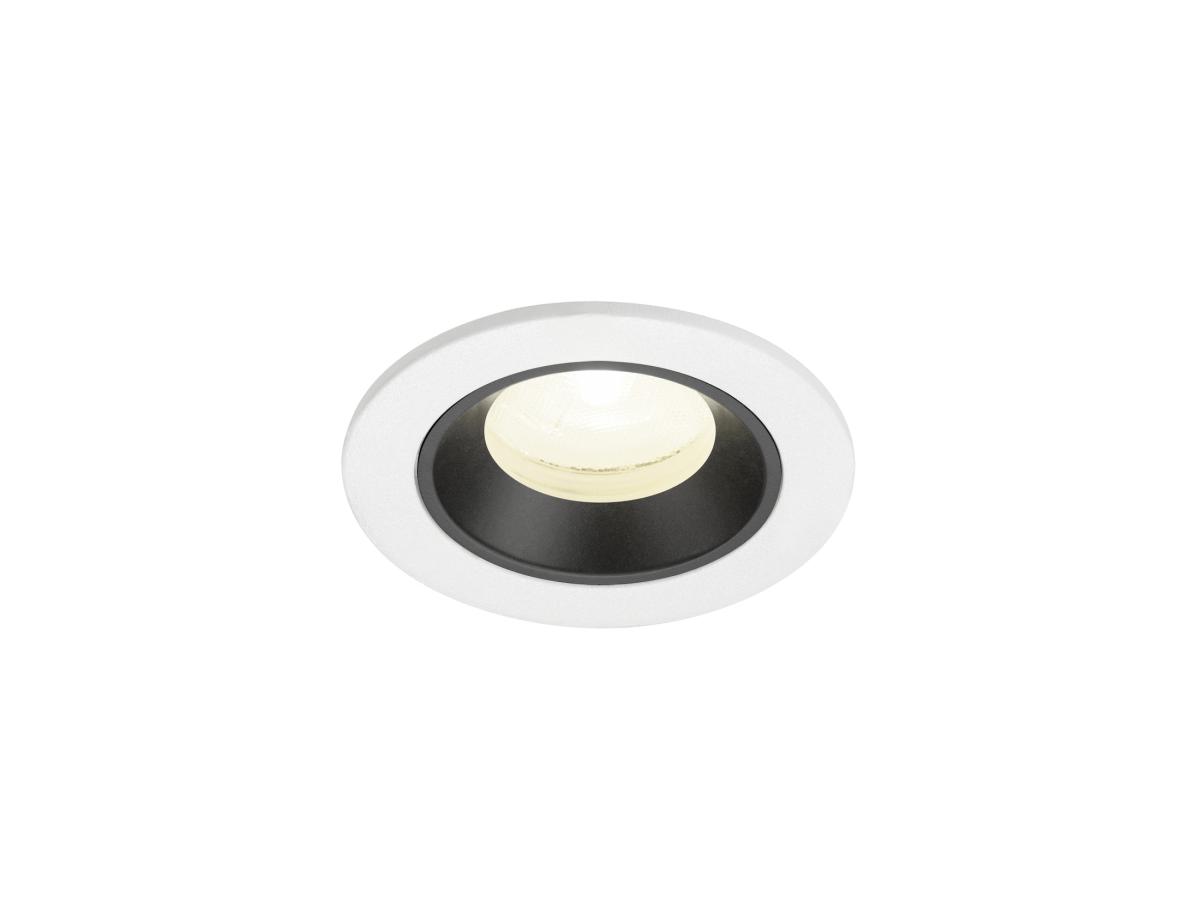 SLV - NUMINOS® XS, plafondinbouwarmatuur wit/zwart 4000 K 20° - 1009316