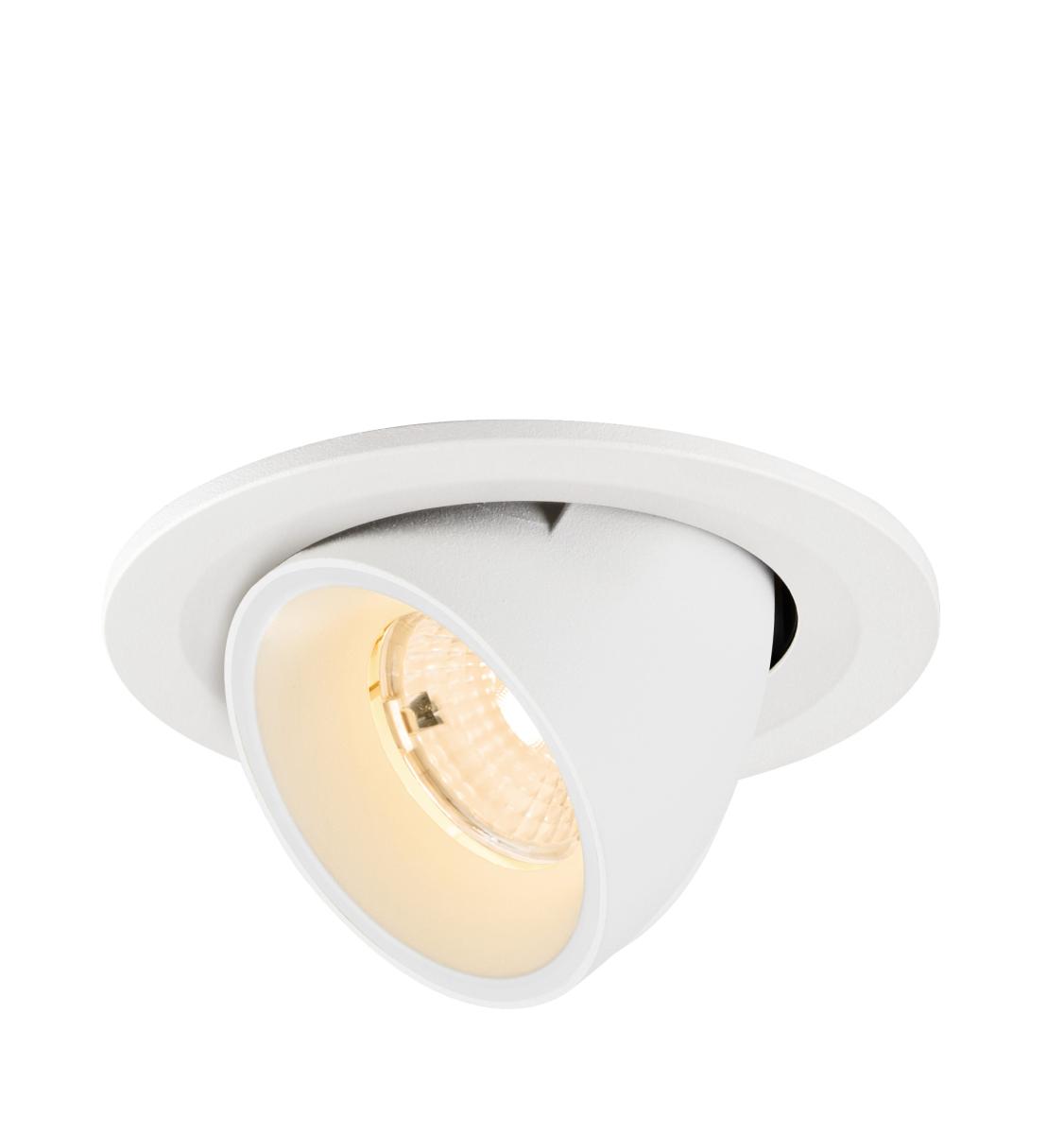 SLV - NUMINOS® GIMBLE S, plafondinbouwarmatuur, 2700 K, 55° - 1009395