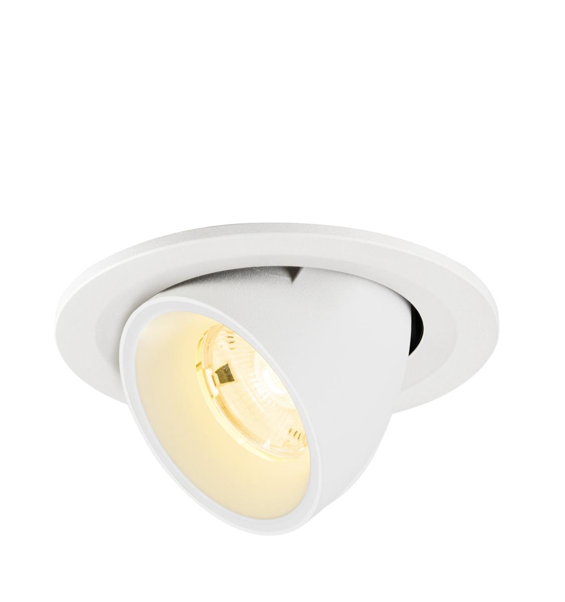 SLV - NUMINOS® GIMBLE S, plafondinbouwarmatuur, 3000 K, 20° - 1009407