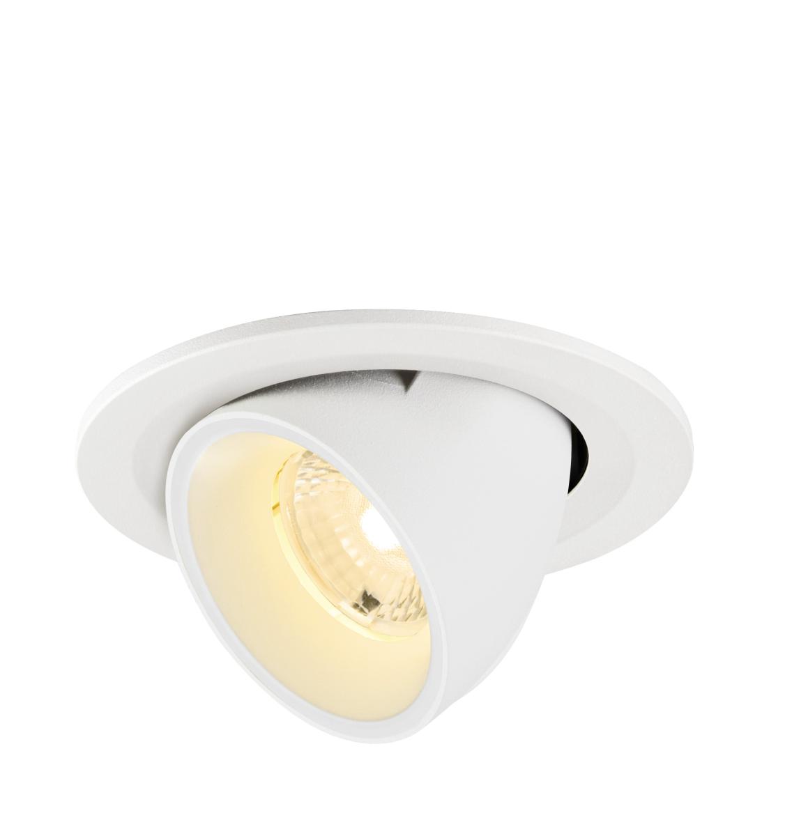 SLV - NUMINOS® GIMBLE S, plafondinbouwarmatuur, 3000 K, 40° - 1009410