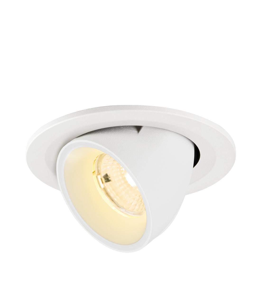 SLV - NUMINOS® GIMBLE S, plafondinbouwarmatuur, 3000 K, 55° - 1009413
