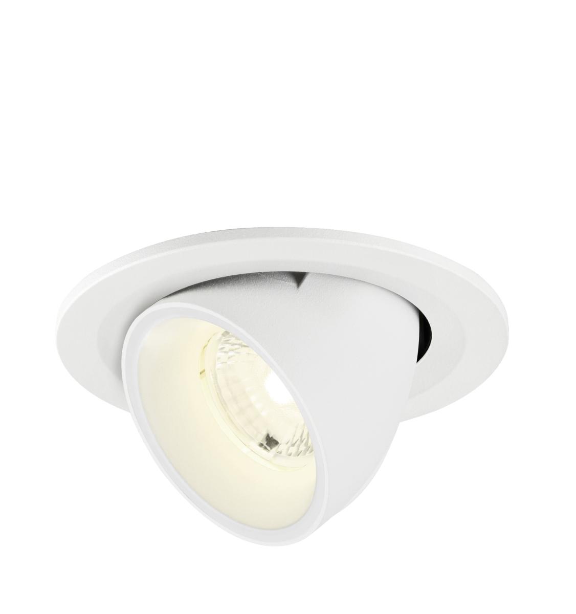 SLV - NUMINOS® GIMBLE S, plafondinbouwarmatuur, 4000 K, 40° - 1009428