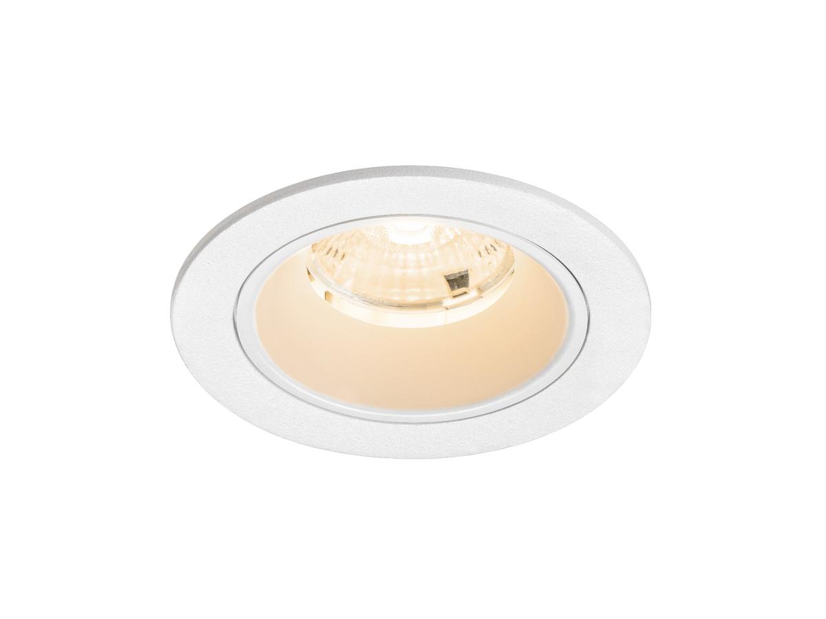 SLV - NUMINOS® S, plafondinbouwarmatuur 2700K, 55°, IP20, rond - 1009449