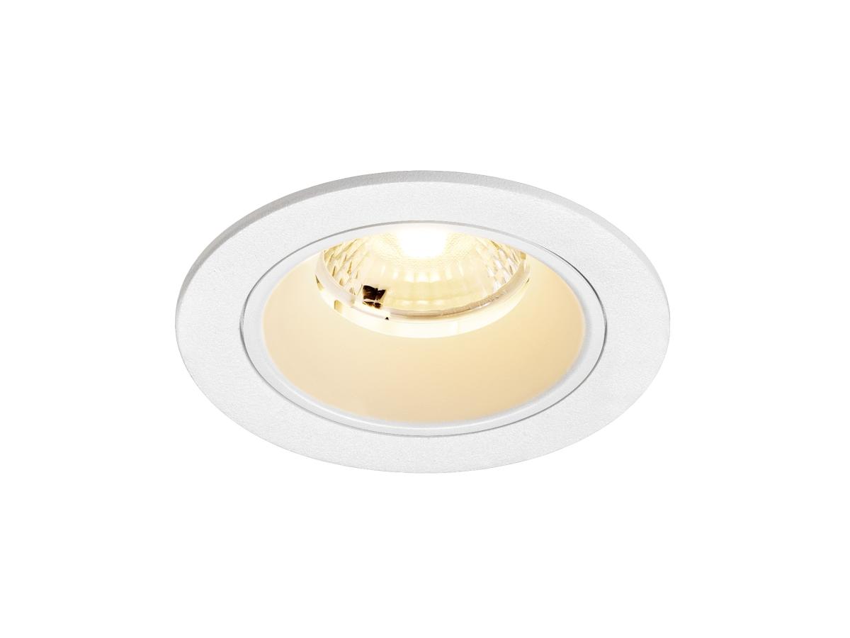 SLV - NUMINOS® S, plafondinbouwarmatuur 3000K, 40°, IP20, rond - 1009464