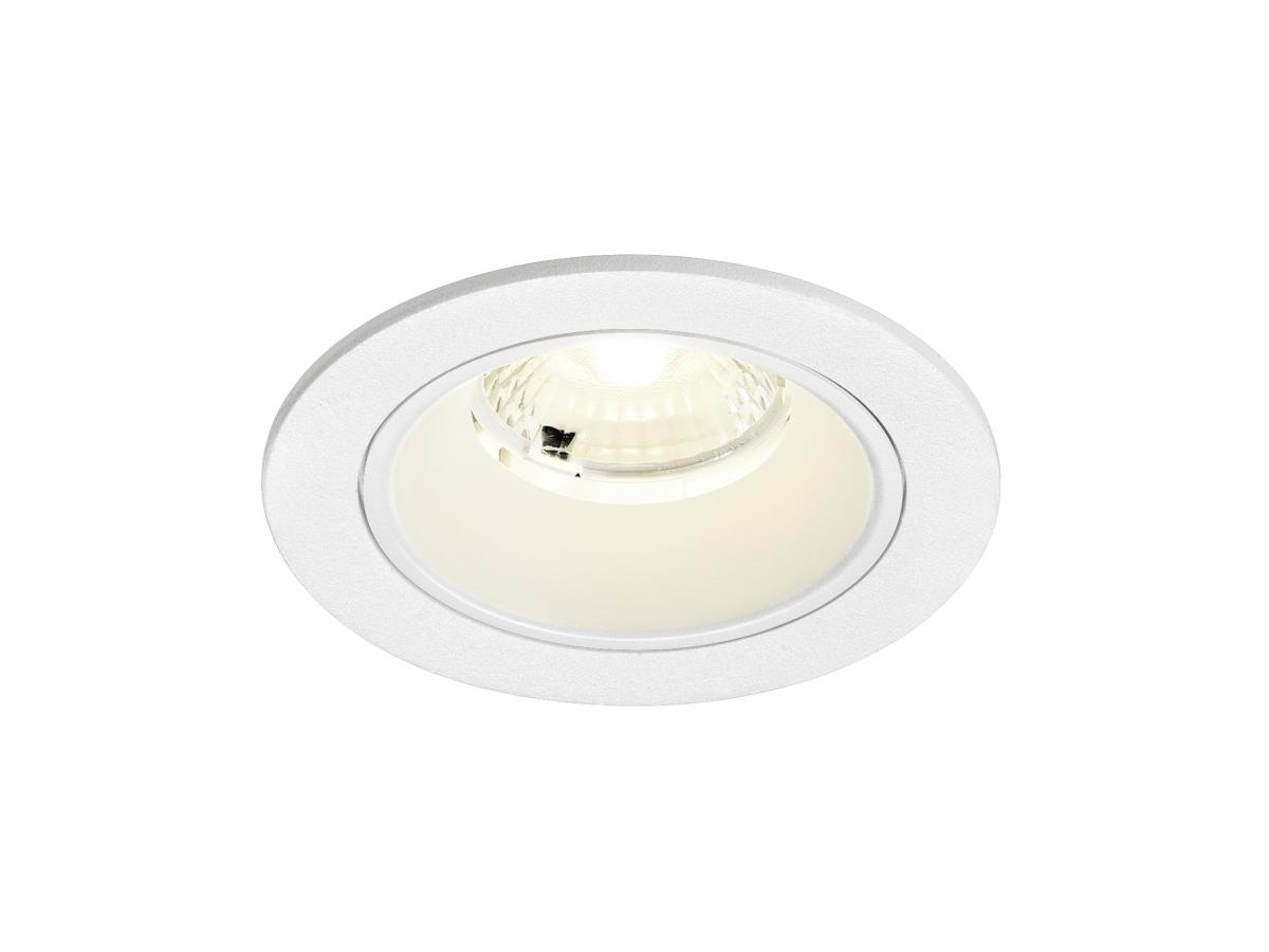 SLV - NUMINOS® S, plafondinbouwarmatuur 4000K, 40°, IP20, rond - 1009482