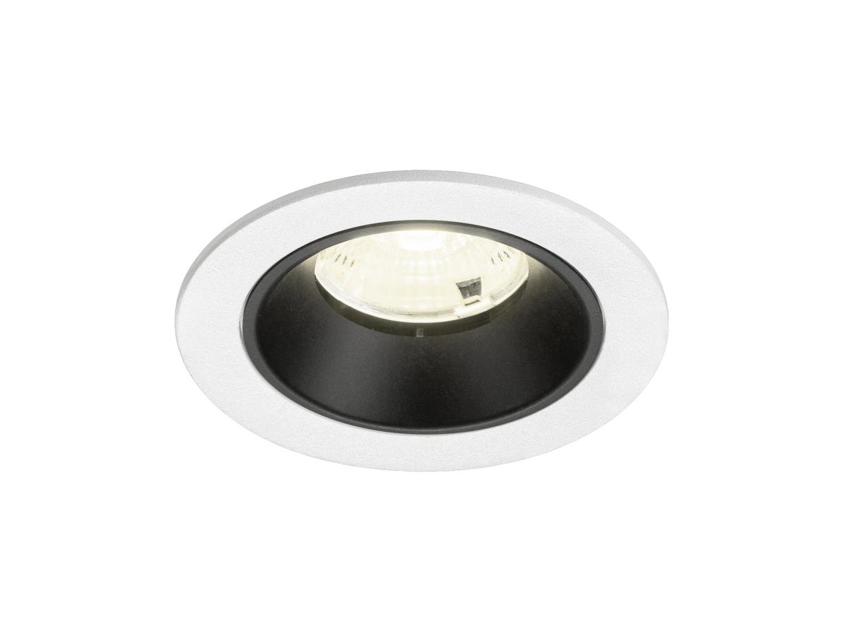 SLV - NUMINOS® S, plafondinbouwarmatuur wit/zwart 4000 K 55° - 1009484
