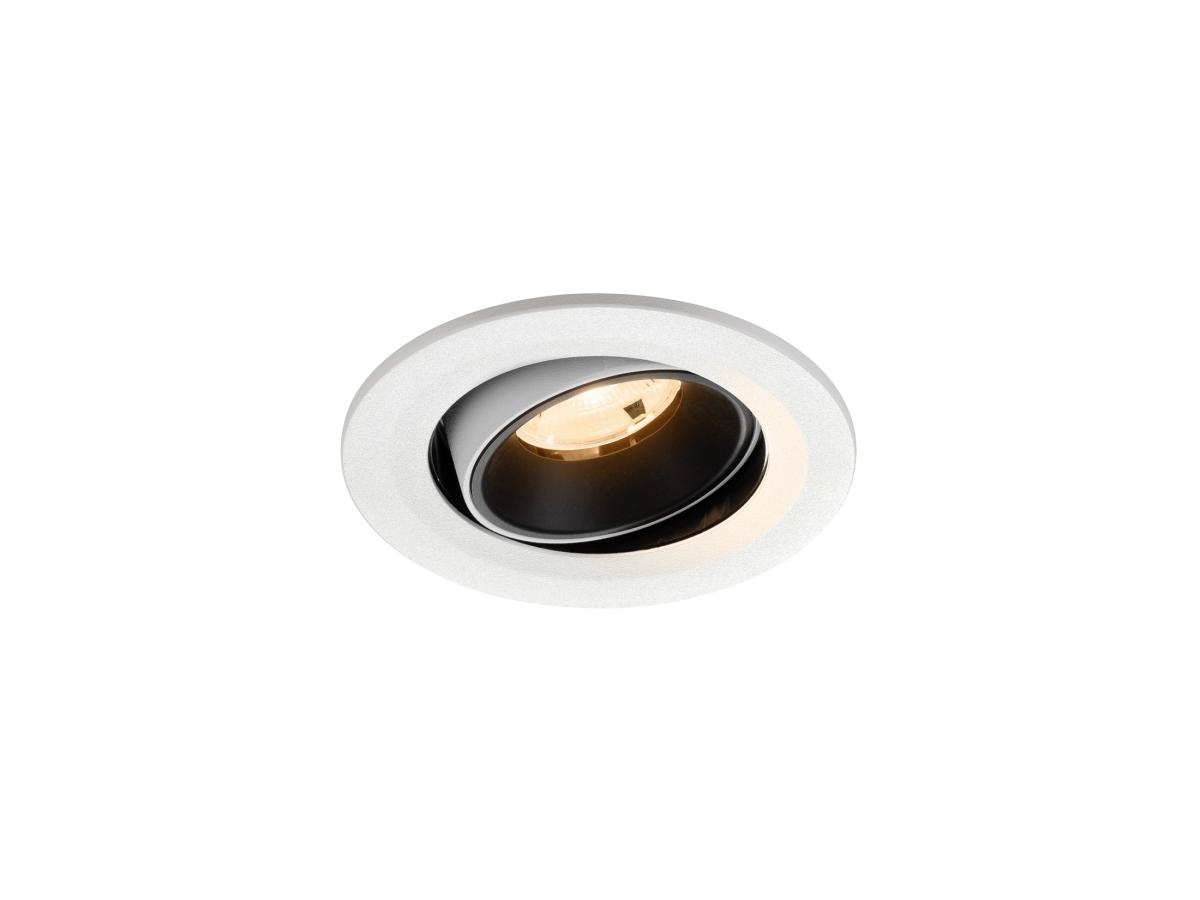 SLV - NUMINOS® MOVE S, plafondinbouwarmatuur wit/zwart 2700 K 20° - 1009496