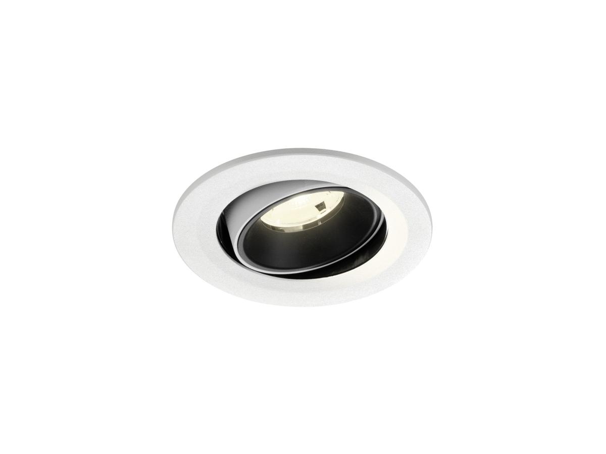 SLV - NUMINOS® MOVE S, plafondinbouwarmatuur wit/zwart 4000 K 20° - 1009532
