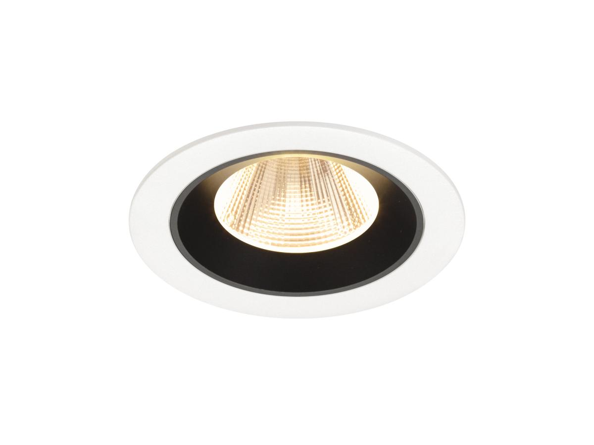 SLV - NUMINOS® M, plafondinbouwarmatuur wit/zwart 2700 K 20° - 1009604