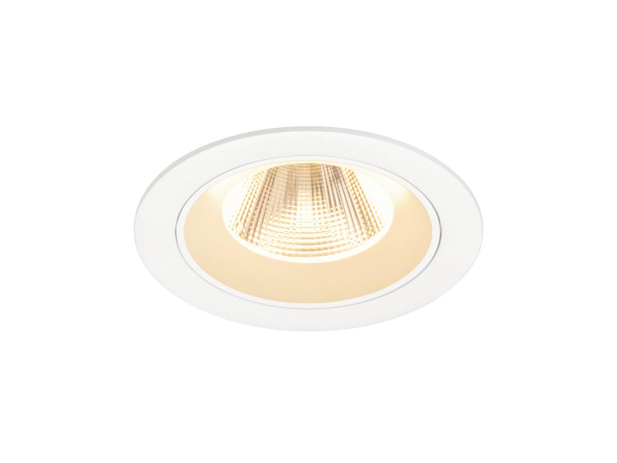 SLV - NUMINOS® M, plafondinbouwarmatuur 2700K, 20°, IP20, rond - 1009605