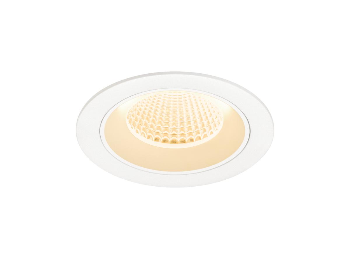 SLV - NUMINOS® M, plafondinbouwarmatuur 2700K, 40°, IP20, rond - 1009608
