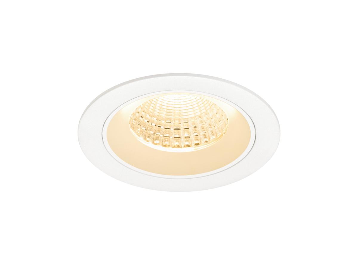 SLV - NUMINOS® M, plafondinbouwarmatuur 2700K, 55°, IP20, rond - 1009611