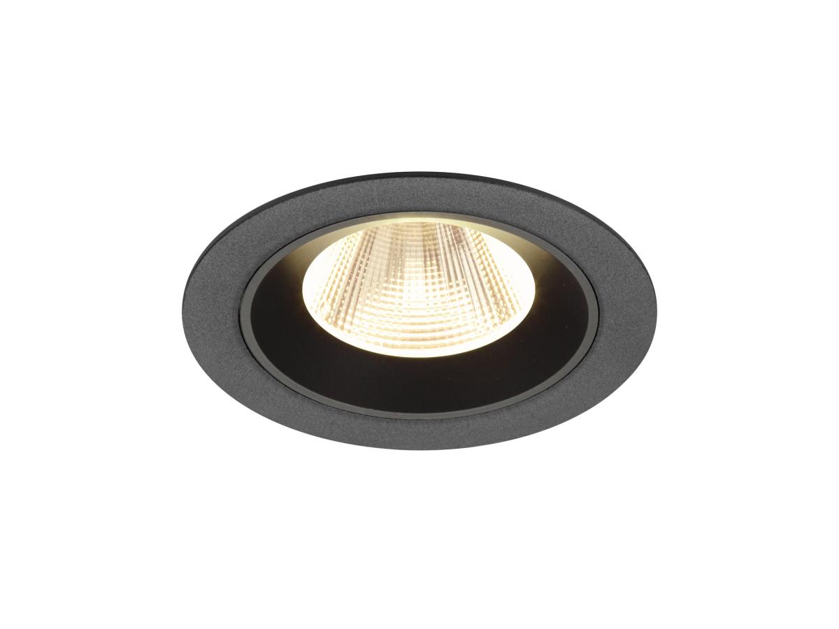 SLV - NUMINOS® M, plafondinbouwarmatuur 3000K, 20°, IP20, rond - 1009613