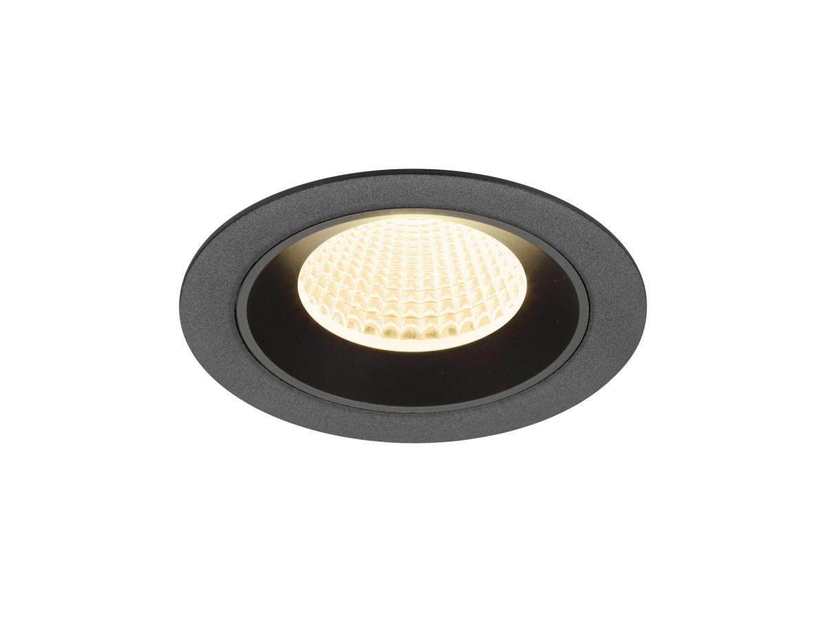 SLV - NUMINOS® M, plafondinbouwarmatuur 3000K, 40°, IP20, rond - 1009616