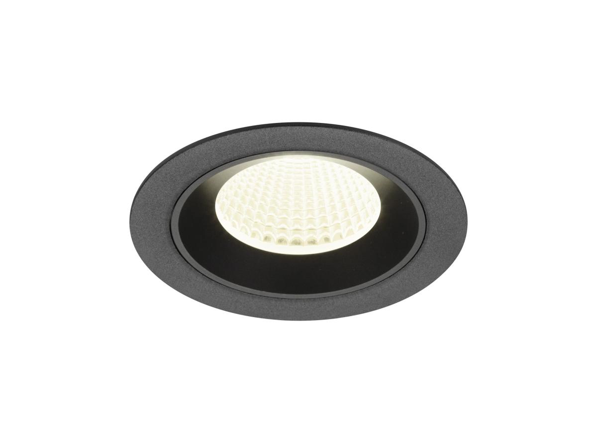 SLV - NUMINOS® M, plafondinbouwarmatuur 4000K, 40°, IP20, rond - 1009634