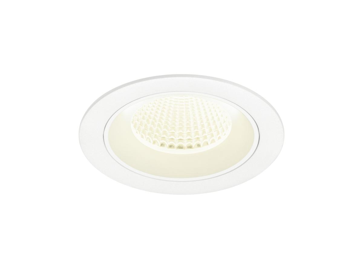 SLV - NUMINOS® M, plafondinbouwarmatuur 4000K, 40°, IP20, rond - 1009644
