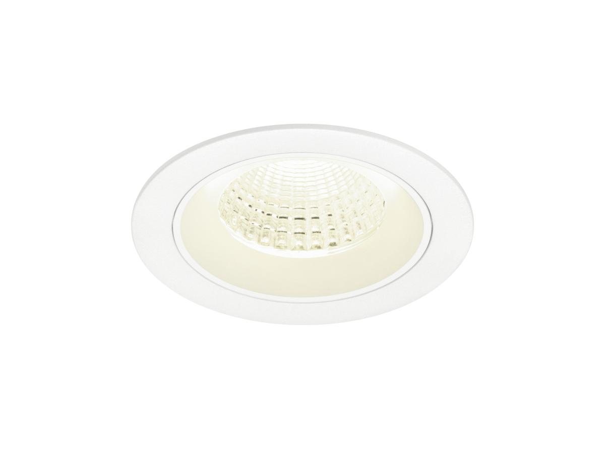 SLV - NUMINOS® M, plafondinbouwarmatuur 4000K, 55°, IP20, rond - 1009647